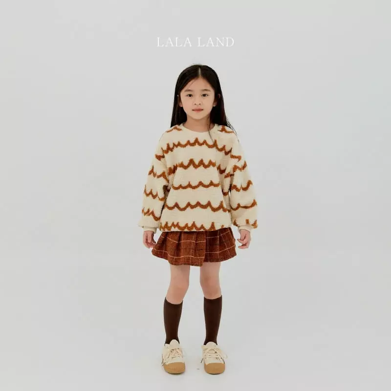 Lalaland - Korean Children Fashion - #minifashionista - Mosic Wrinkle Skirt - 10