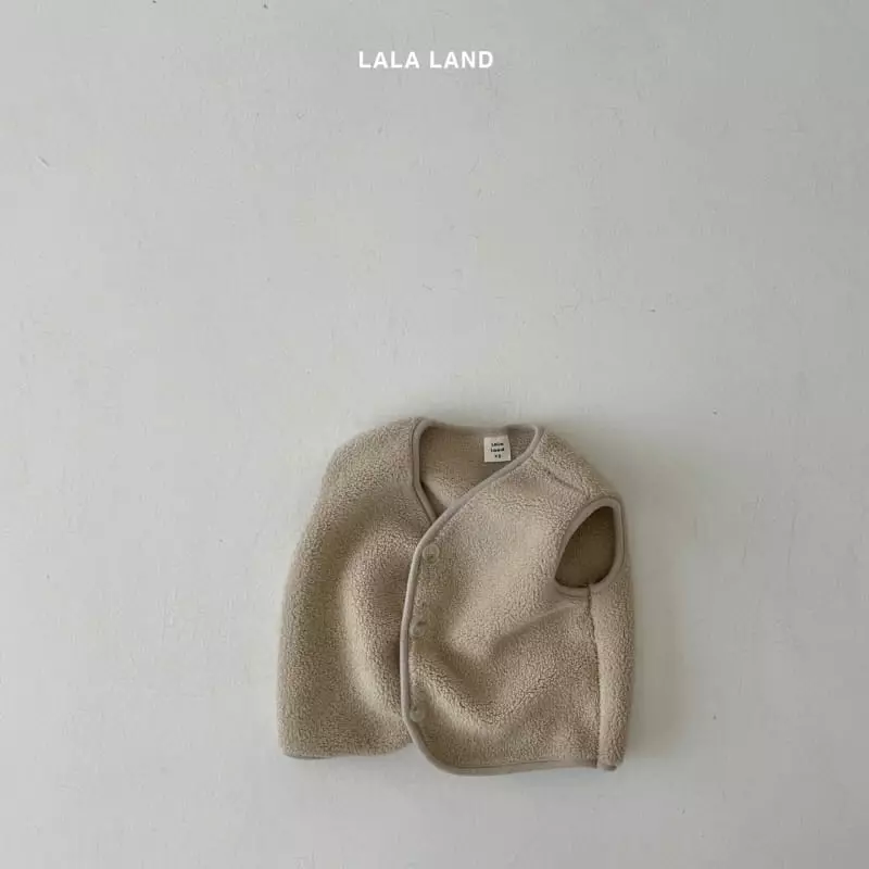 Lalaland - Korean Children Fashion - #minifashionista - Fluffy Vest - 5