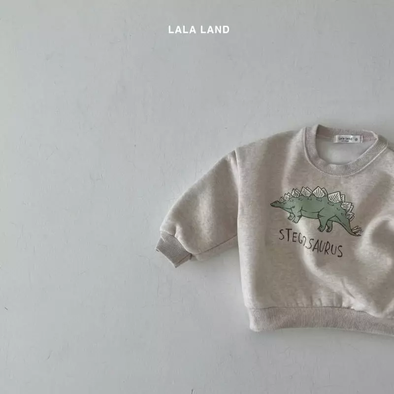 Lalaland - Korean Children Fashion - #prettylittlegirls - Dino Sweatshirt - 3
