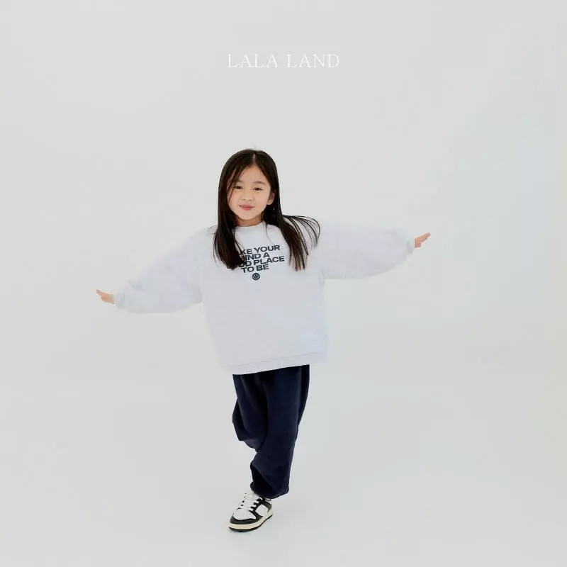 Lalaland - Korean Children Fashion - #prettylittlegirls - Lettering Sweatshirt with Mom - 12