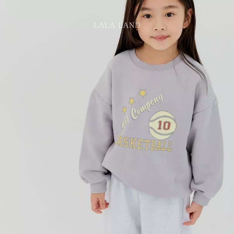 Lalaland - Korean Children Fashion - #prettylittlegirls - Basketball Sweatshirt - 9