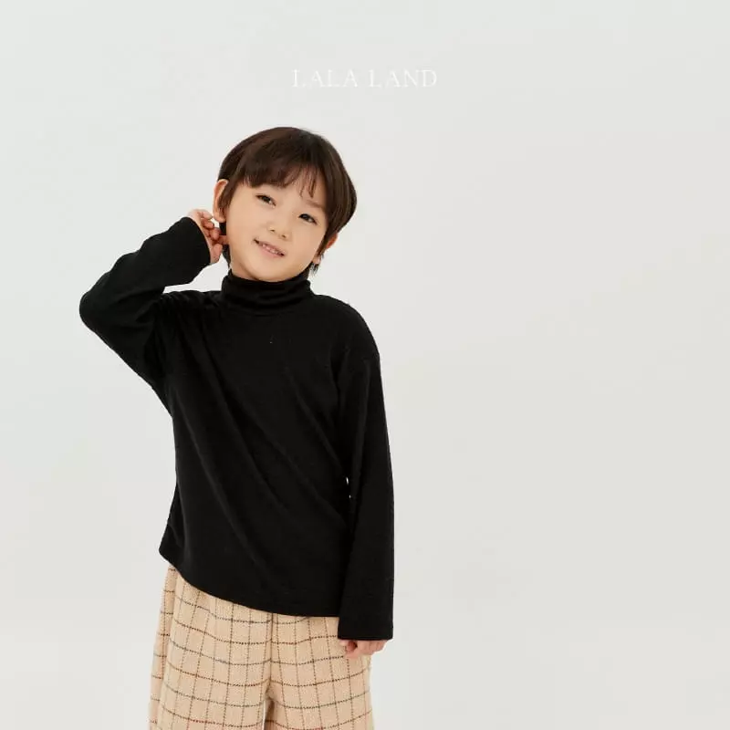 Lalaland - Korean Children Fashion - #todddlerfashion - Butter Long Turtleneck Tee - 11