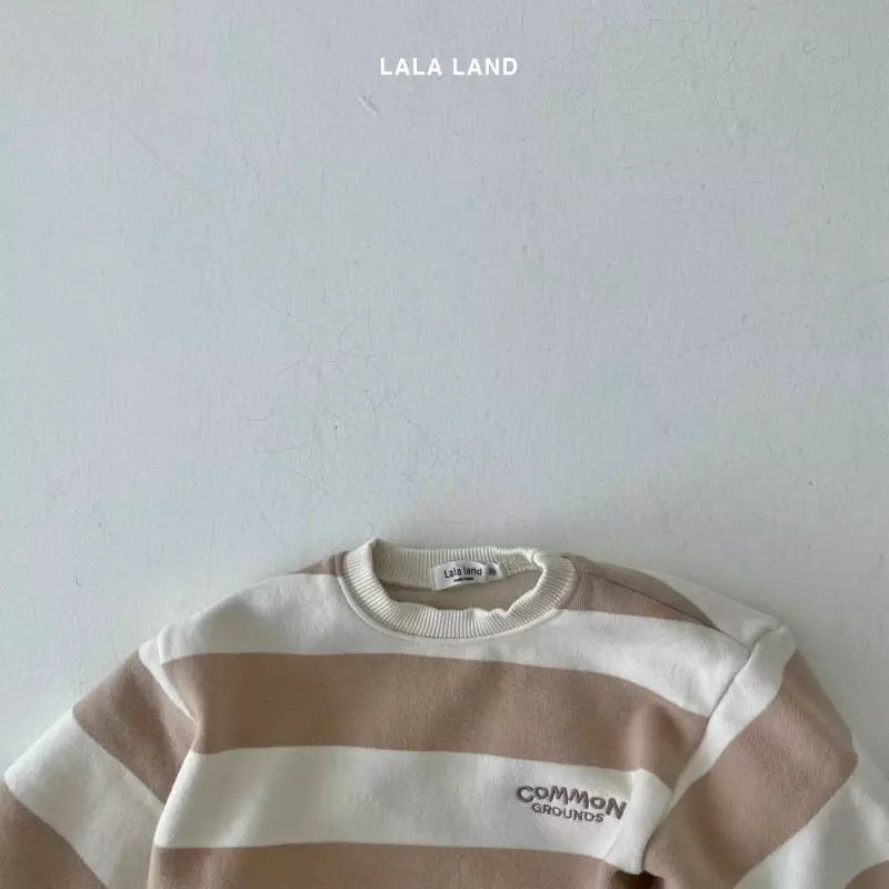Lalaland - Korean Children Fashion - #todddlerfashion - Big Stripes Sweatshirt - 5