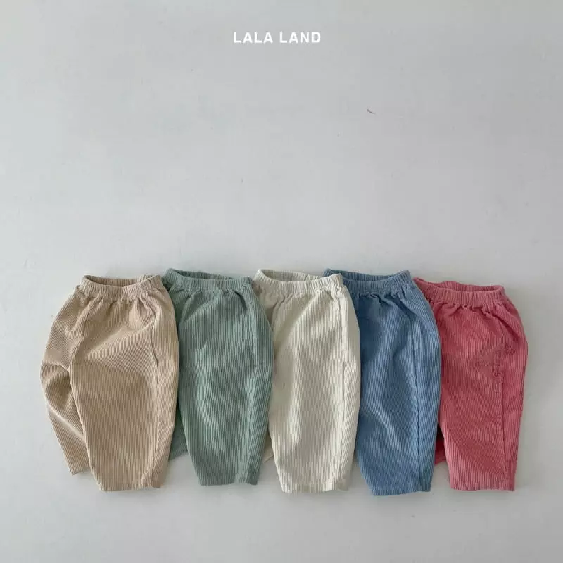 Lalaland - Korean Children Fashion - #todddlerfashion - Rib Pants