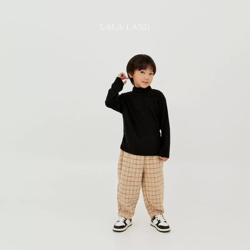 Lalaland - Korean Children Fashion - #toddlerclothing - Butter Long Turtleneck Tee - 12