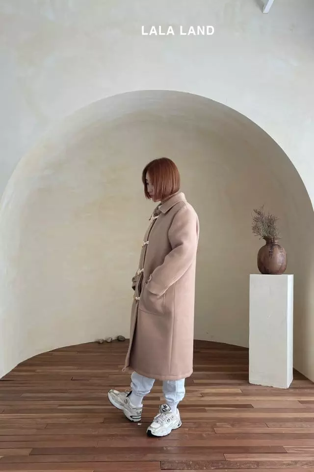 Lalaland - Korean Women Fashion - #momslook - Mom Ddukboki Coat - 3
