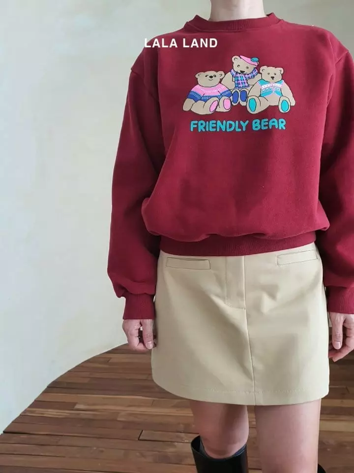 Lalaland - Korean Women Fashion - #romanticstyle - Mom Sweater Sweatshirt