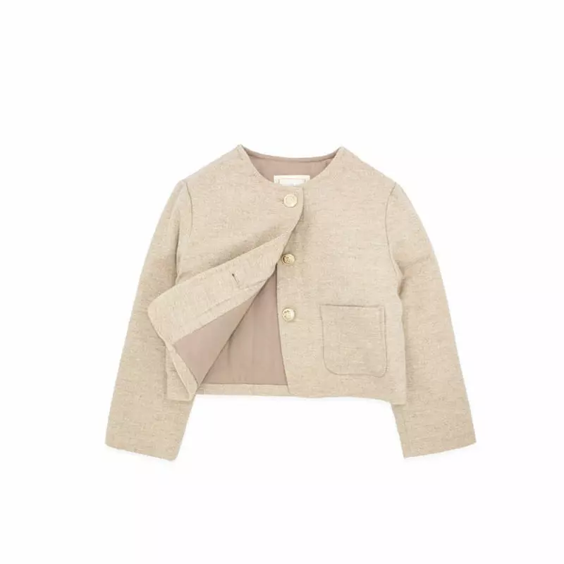 Le Bev - Korean Children Fashion - #childrensboutique - Gold Jacket - 8