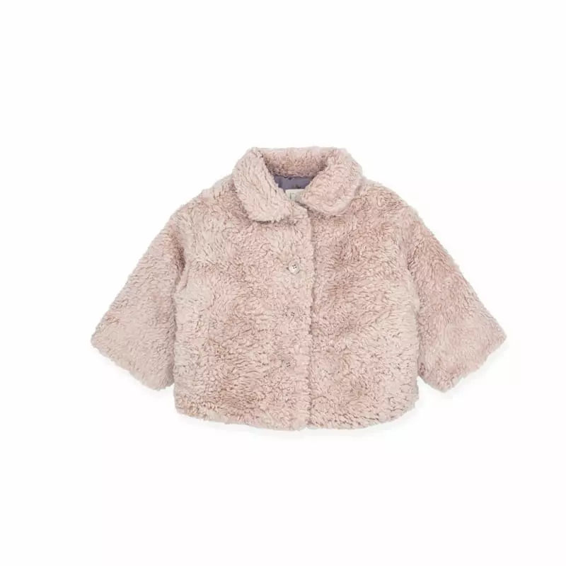 Le Bev - Korean Children Fashion - #childrensboutique - Pink Poodle Jacket - 7