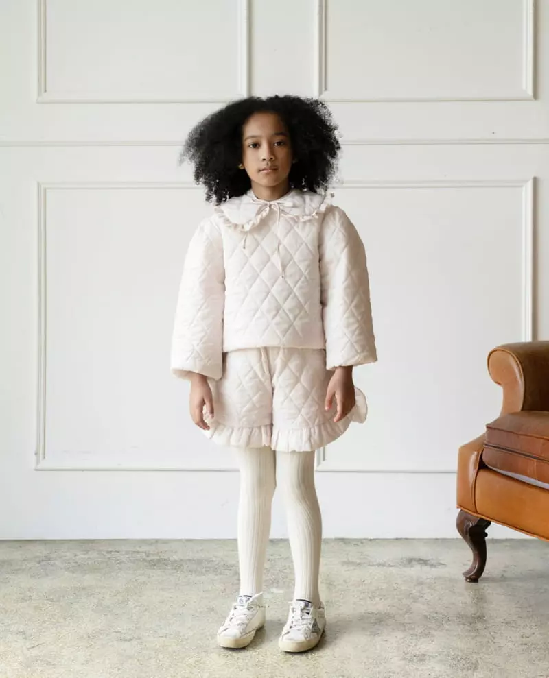 Le Bev - Korean Children Fashion - #childrensboutique - Dia Quilting Collar - 8