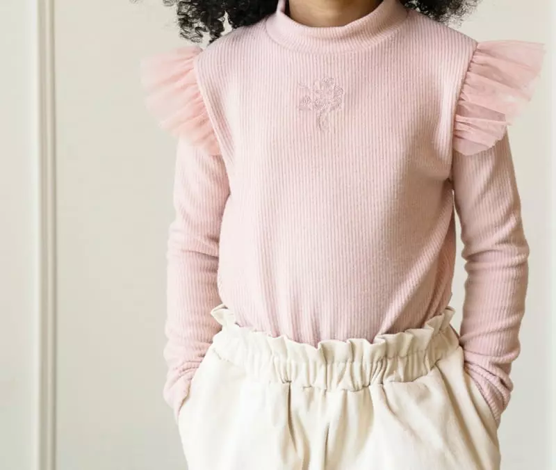 Le Bev - Korean Children Fashion - #designkidswear - Wing Flower Tee - 5