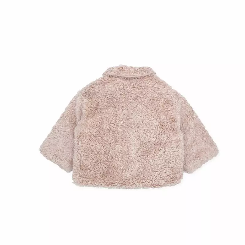 Le Bev - Korean Children Fashion - #discoveringself - Pink Poodle Jacket - 9
