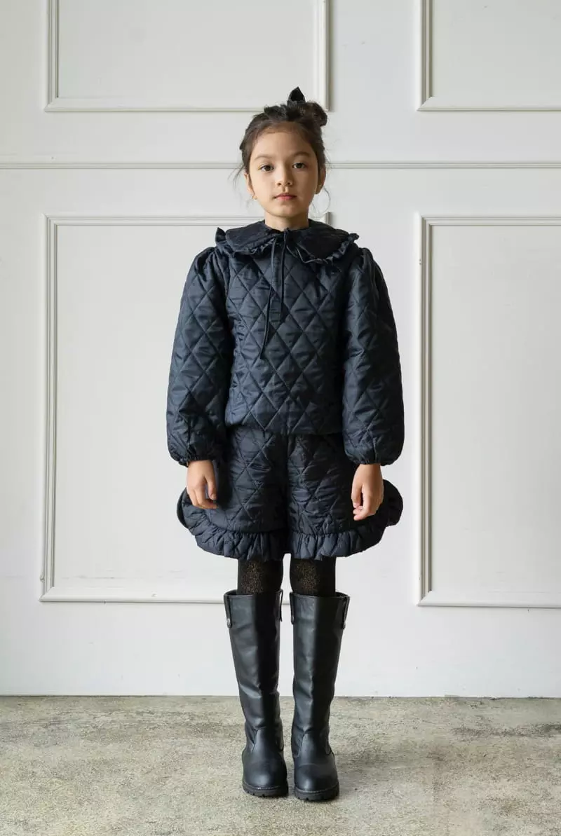Le Bev - Korean Children Fashion - #discoveringself - Dia Quilting Collar - 10