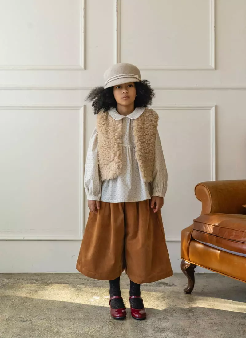 Le Bev - Korean Children Fashion - #fashionkids - Warm Corduroy Blouse - 5