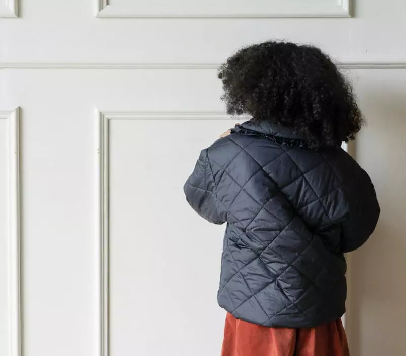 Le Bev - Korean Children Fashion - #kidsshorts - Frill Padding Jacket - 10