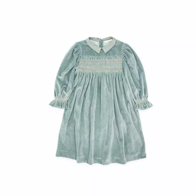 Le Bev - Korean Children Fashion - #kidsstore - Eller Smocked One-piece - 2