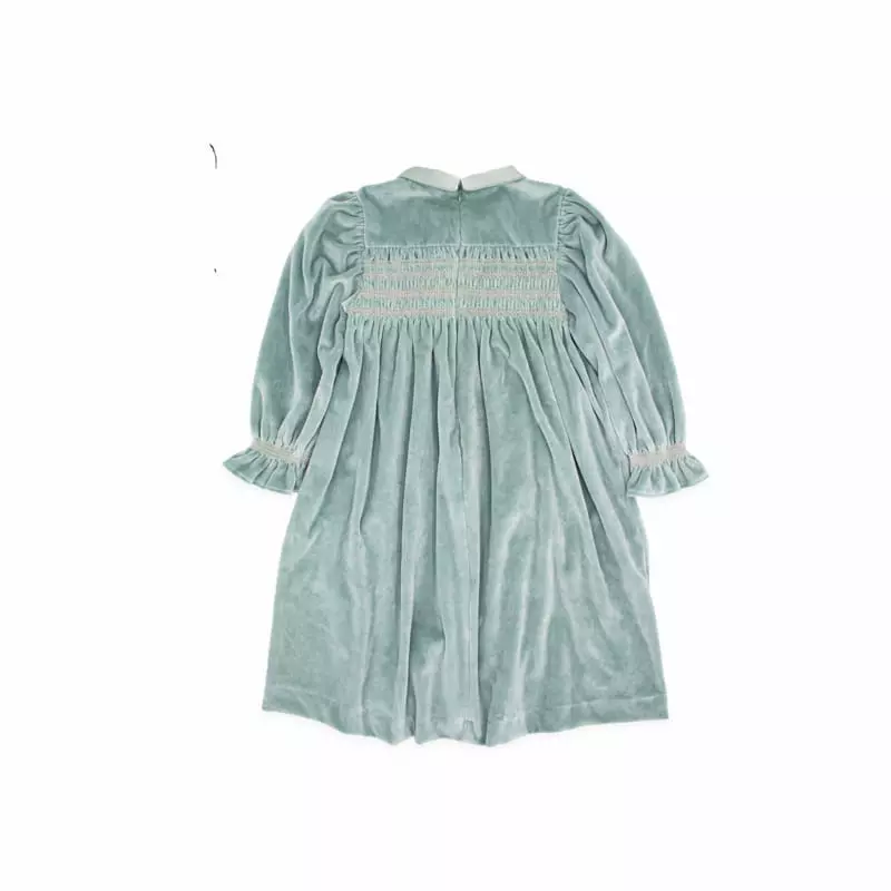 Le Bev - Korean Children Fashion - #kidzfashiontrend - Eller Smocked One-piece - 3