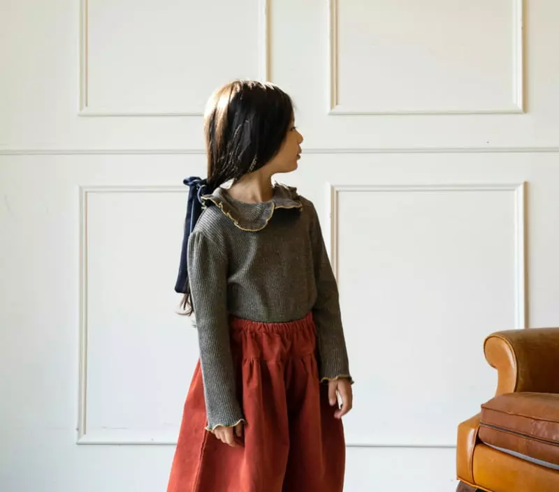 Le Bev - Korean Children Fashion - #littlefashionista - Gold Tee - 11