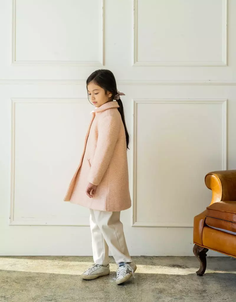 Le Bev - Korean Children Fashion - #stylishchildhood - Gold Coat - 7