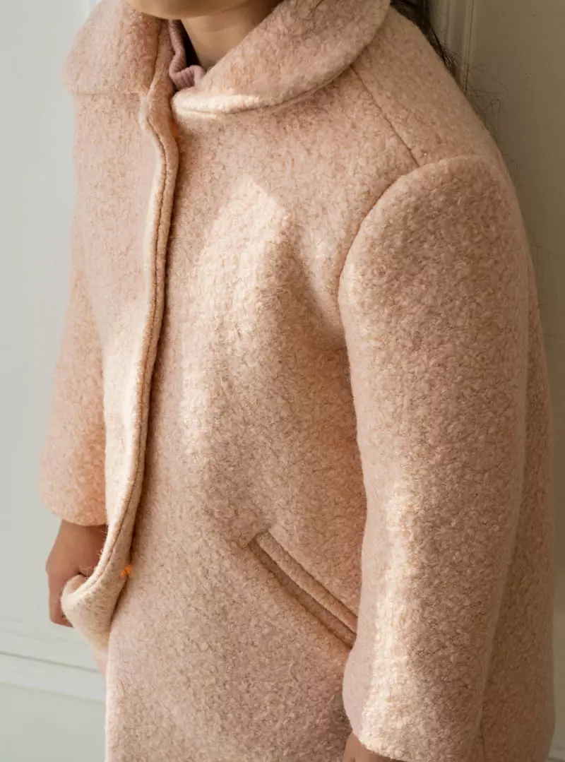 Le Bev - Korean Children Fashion - #todddlerfashion - Gold Coat - 5