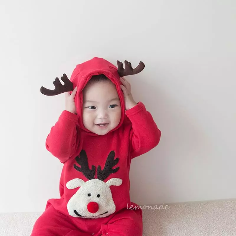 Lemonade - Korean Baby Fashion - #babyboutiqueclothing - Rudolf Bodysuit - 11