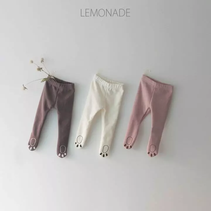 Lemonade - Korean Baby Fashion - #babylifestyle - Foot Leggings