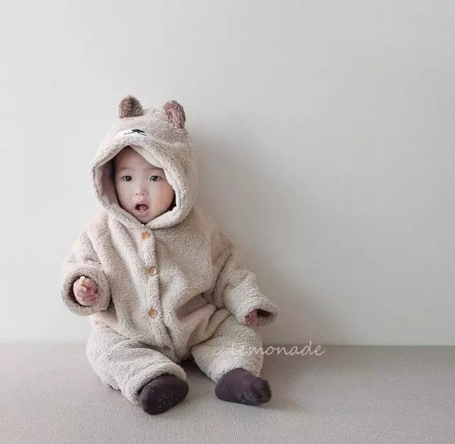 Lemonade - Korean Baby Fashion - #babyoninstagram - Bono Bear Bodysuit - 3