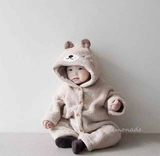 Lemonade - Korean Baby Fashion - #babyoninstagram - Bono Bear Bodysuit - 4