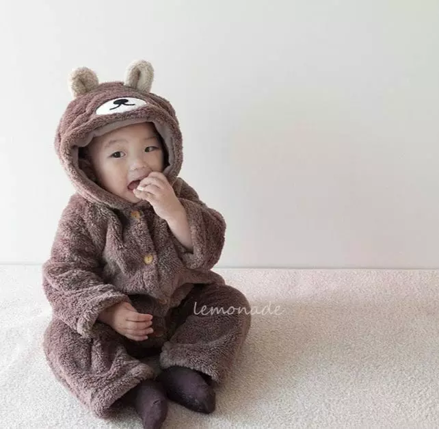 Lemonade - Korean Baby Fashion - #babywear - Bono Bear Bodysuit - 7