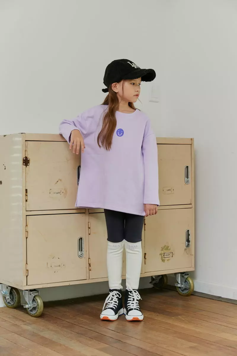 Lilas - Korean Children Fashion - #childofig - One Two Long Tee