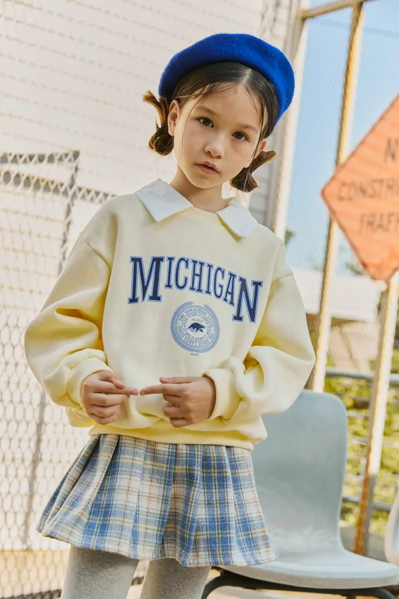 Lilas - Korean Children Fashion - #childrensboutique - Check Wrinkle Leggings - 9