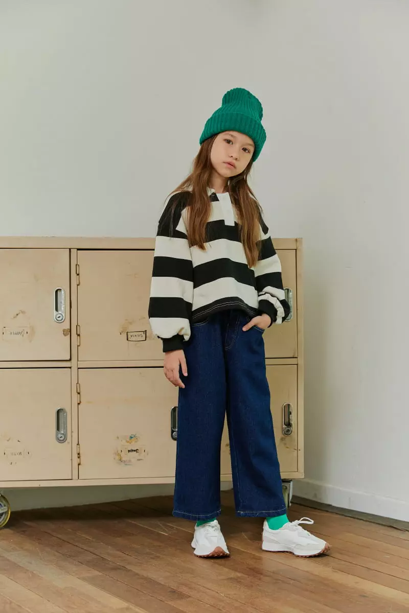 Lilas - Korean Children Fashion - #designkidswear - Denim Jeans - 9