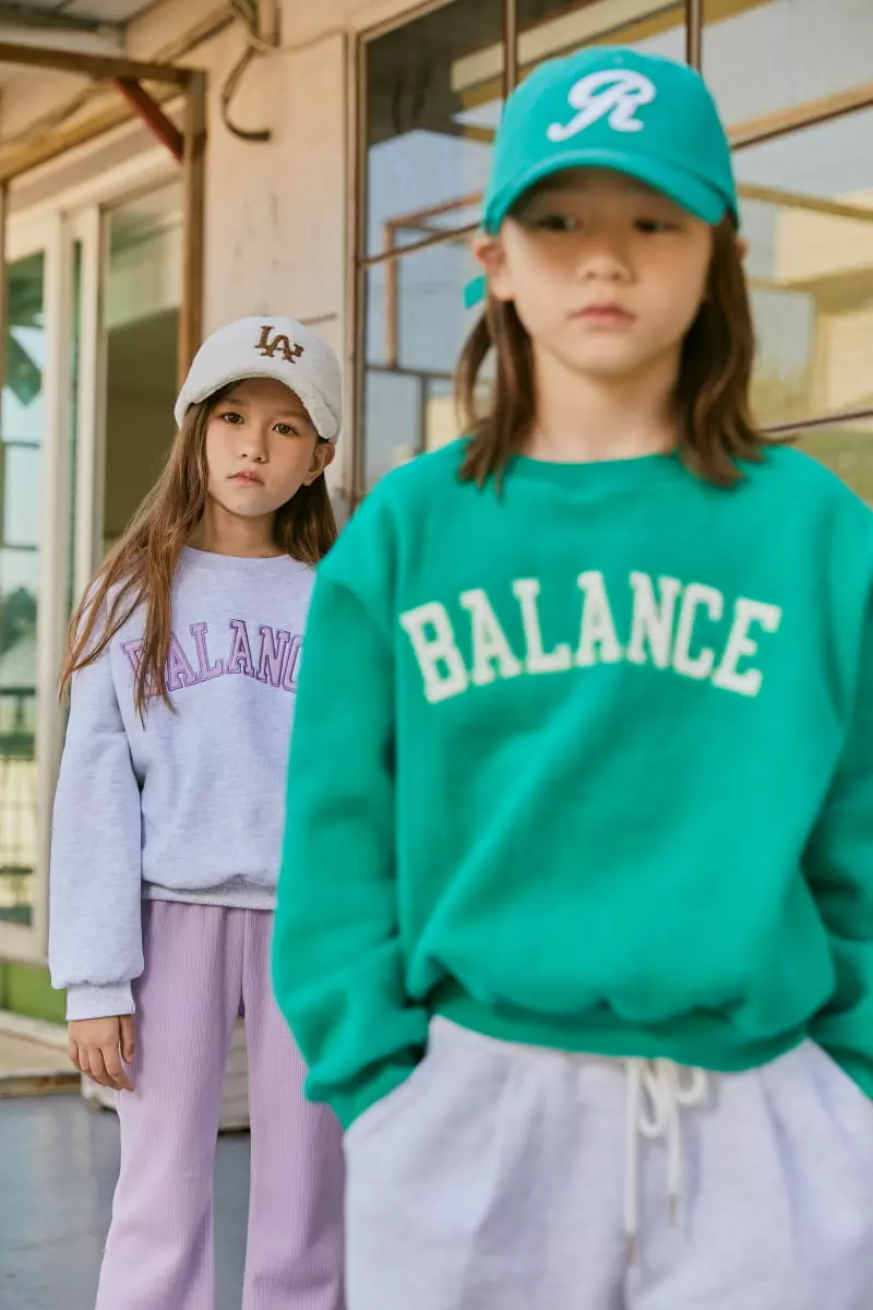 Lilas - Korean Children Fashion - #discoveringself - Balance Sweatshirt - 2