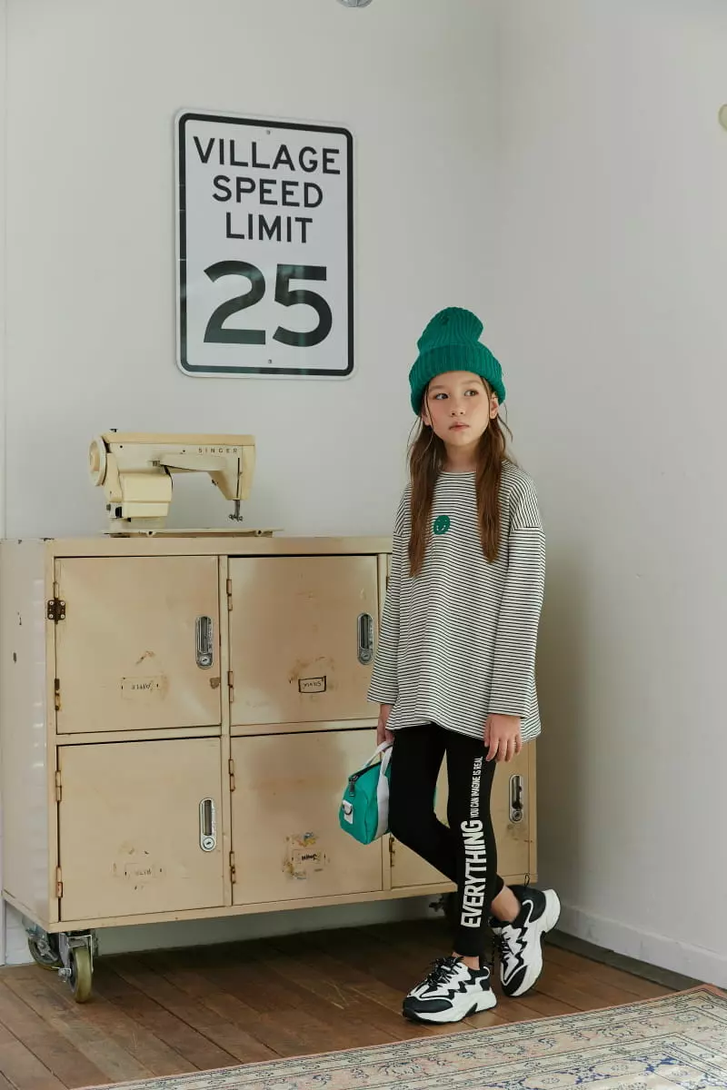 Lilas - Korean Children Fashion - #kidsshorts - One Two Long Tee - 6