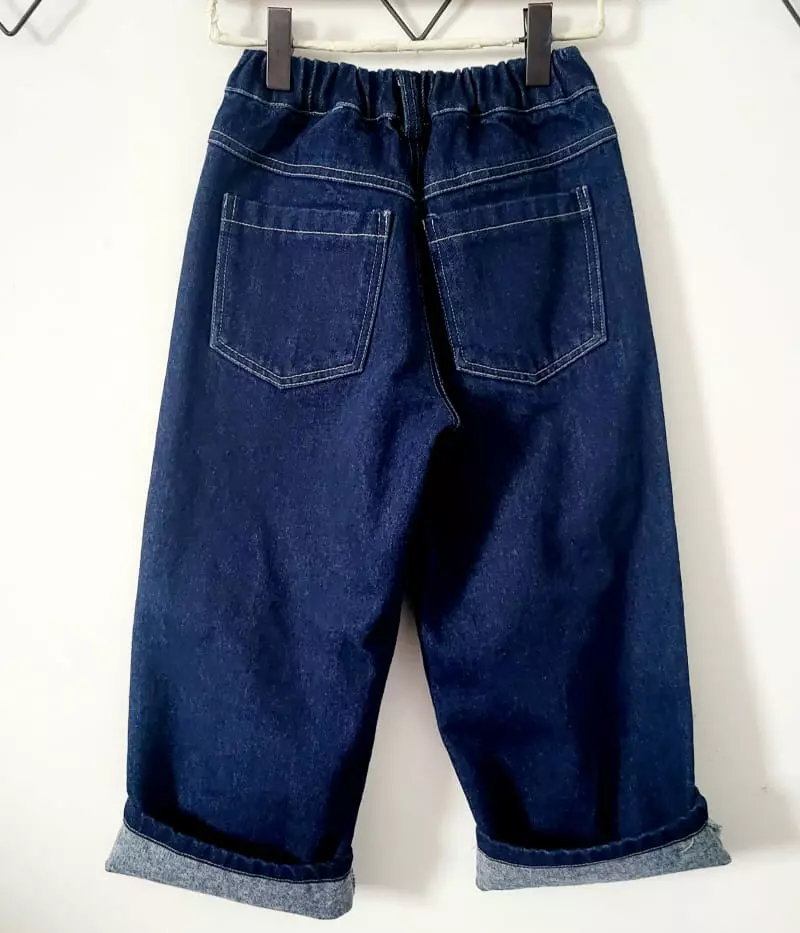 Lilas - Korean Children Fashion - #kidsshorts - Denim Jeans - 12