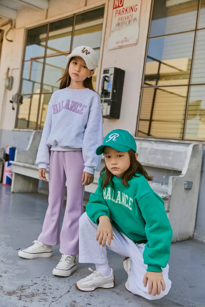 Lilas - Korean Children Fashion - #kidsstore - Balance Sweatshirt - 5