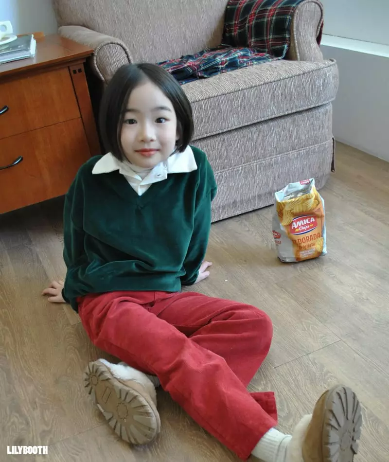 Lilybooth - Korean Children Fashion - #kidsshorts - Masion Collar Tee - 5