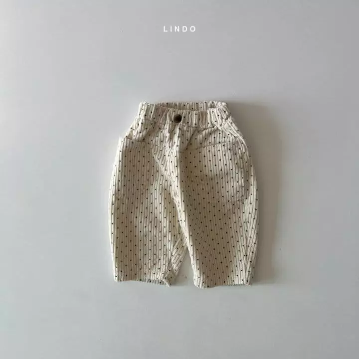 Lindo - Korean Children Fashion - #childrensboutique - Dot Rib Pants - 2