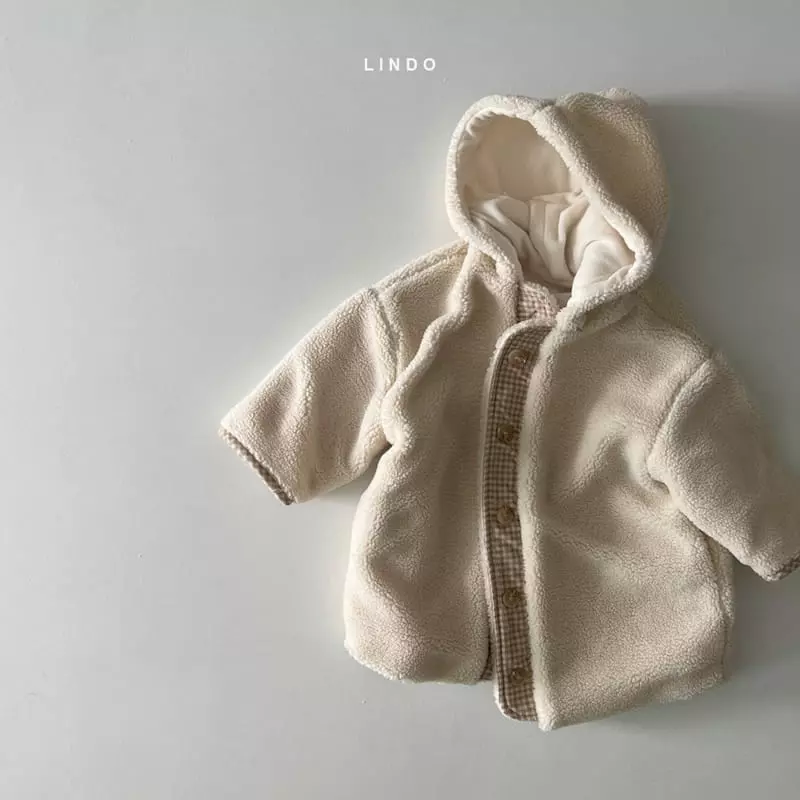 Lindo - Korean Children Fashion - #fashionkids - Cozy Long Hoody Jacket - 2
