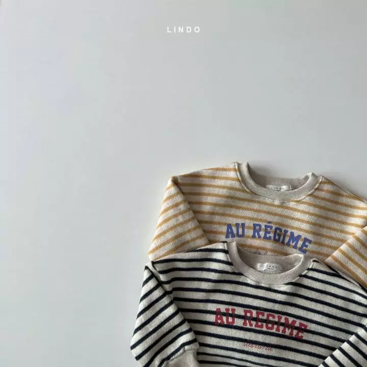Lindo - Korean Children Fashion - #littlefashionista - Luni Stripes Sweatshirt