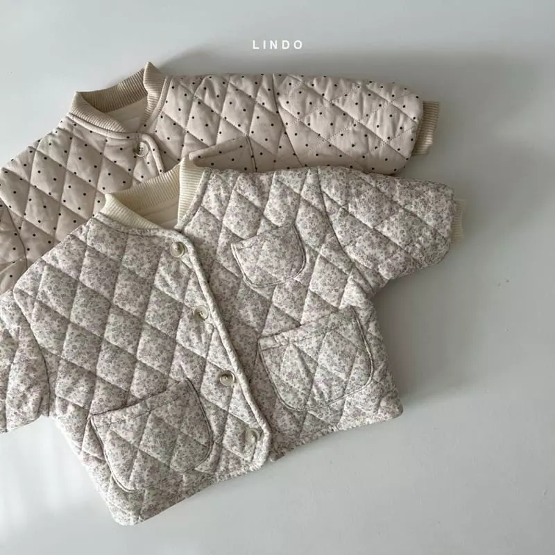 Lindo - Korean Children Fashion - #littlefashionista - Mimi Quilting Jacket - 5