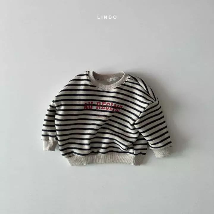Lindo - Korean Children Fashion - #magicofchildhood - Luni Stripes Sweatshirt - 2