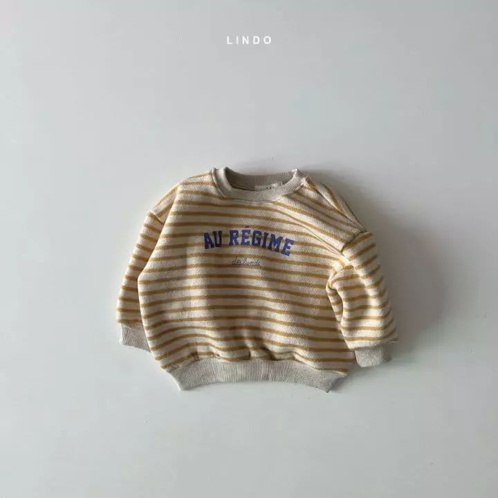 Lindo - Korean Children Fashion - #minifashionista - Luni Stripes Sweatshirt - 3
