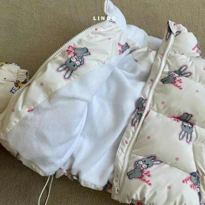 Lindo - Korean Children Fashion - #prettylittlegirls - Rabbit Bear Padding - 6