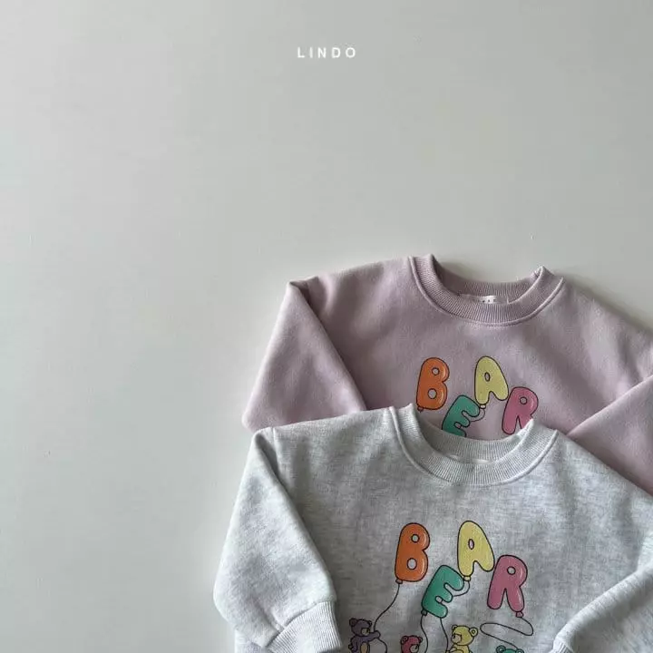 Lindo - Korean Children Fashion - #stylishchildhood - Balloon Bear Sweatshirt