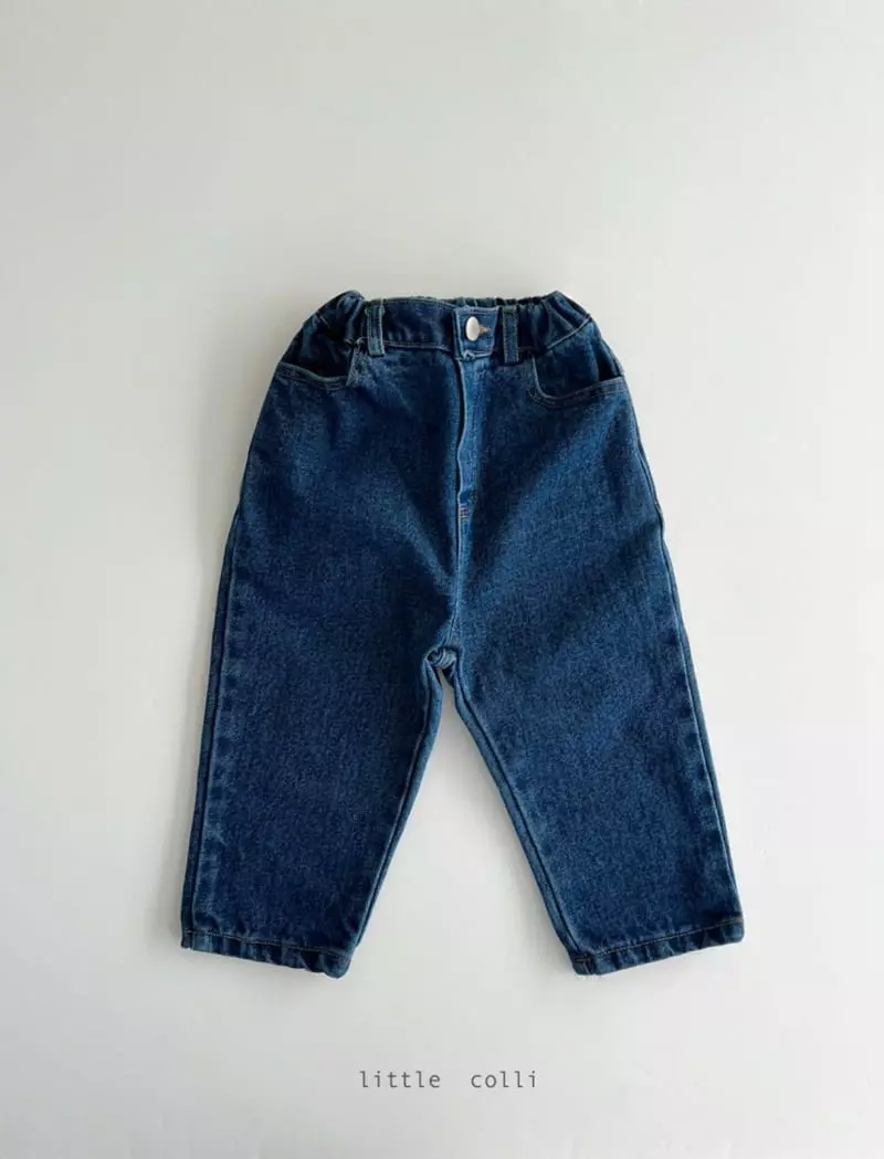 Little Colli - Korean Children Fashion - #kidzfashiontrend - Winter Coi Jeans - 8