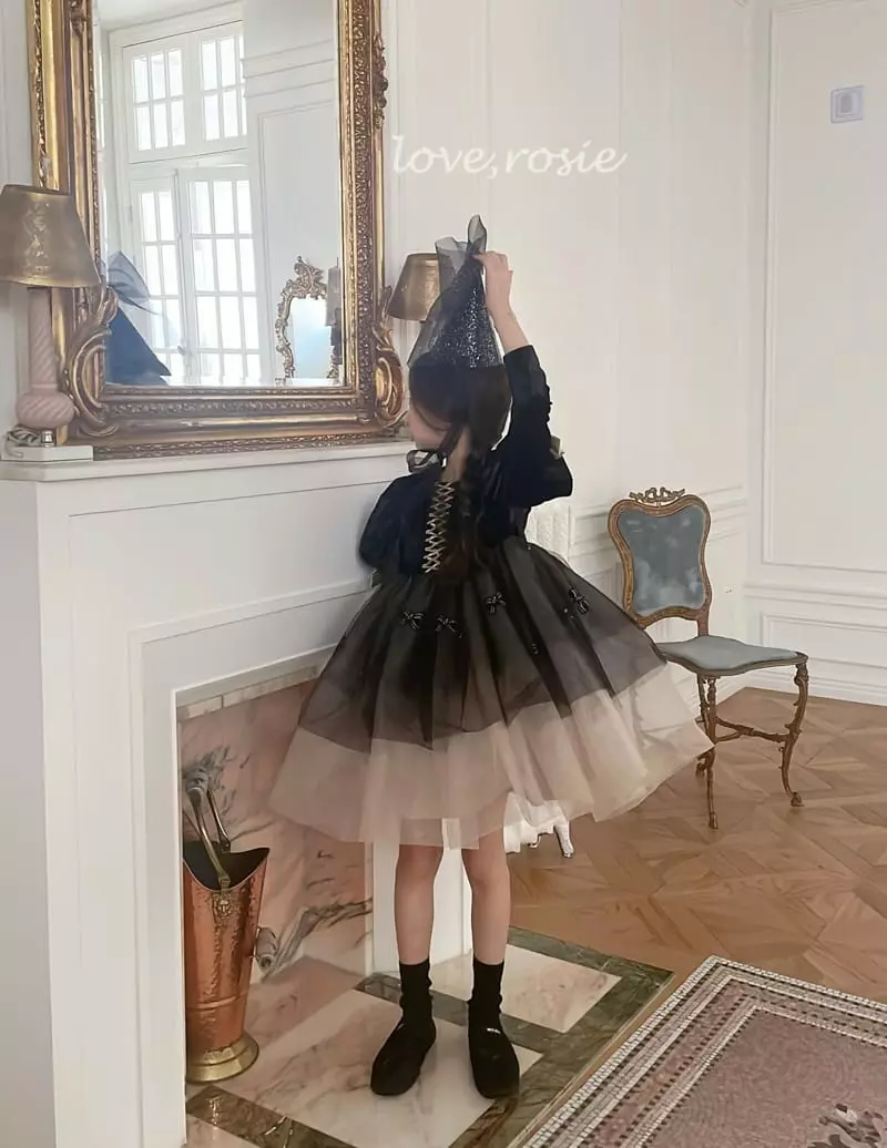 Love Rosie - Korean Children Fashion - #childofig - Victoria Ribbon One-piece - 2