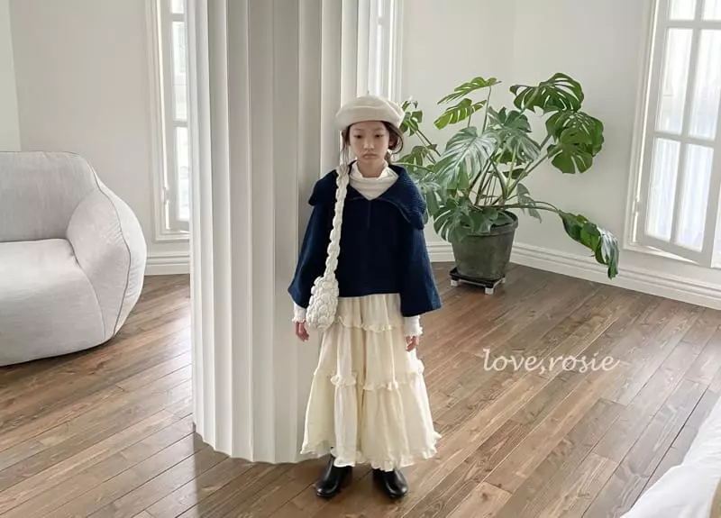 Love Rosie - Korean Children Fashion - #childofig - Babara Knit Zip-up Jumper - 11