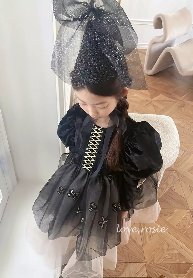 Love Rosie - Korean Children Fashion - #discoveringself - Victoria Ribbon One-piece - 5