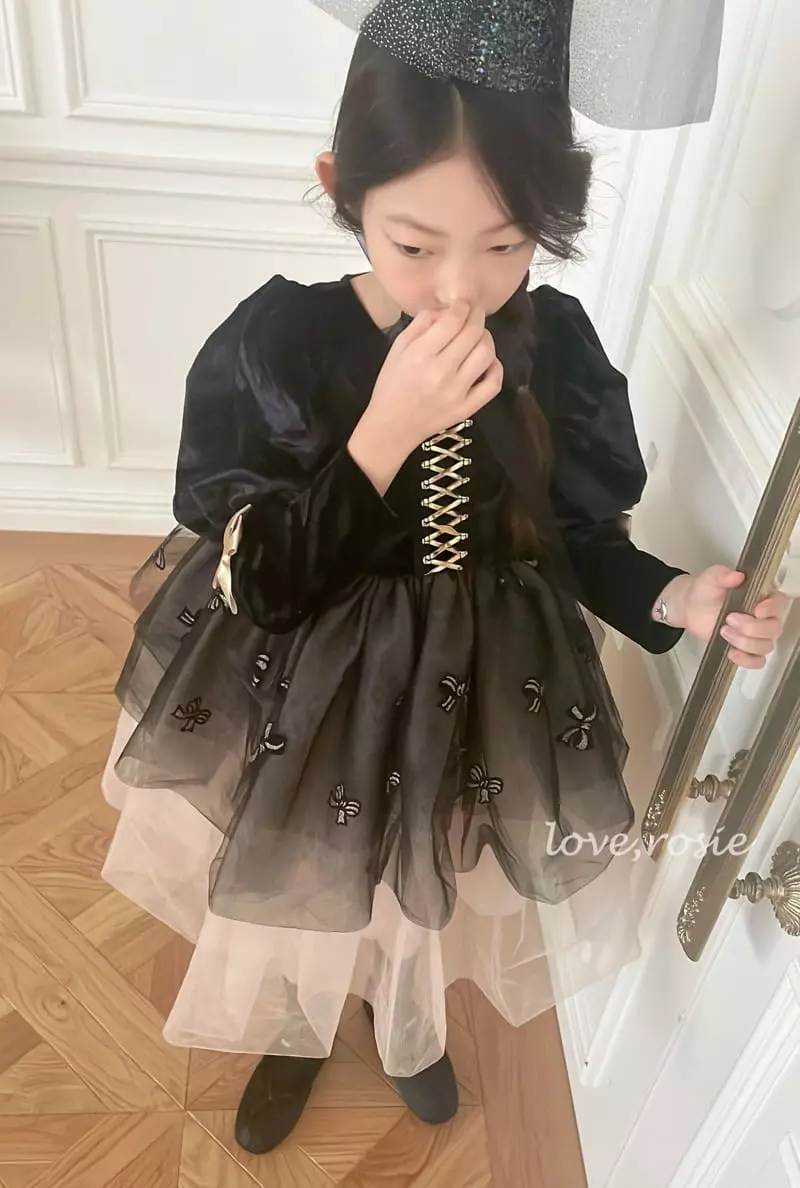 Love Rosie - Korean Children Fashion - #fashionkids - Victoria Ribbon One-piece - 6